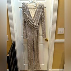 Bella and Bloom Here For the Party Sequin Jumpsuit